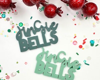 Jingle Bells   Embellishment | For Scrapbooking| Paper Crafting| Card Making| Embellishment| Engraved | DIY's