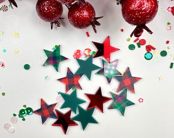 Star Acrylic Confetti  Embellishments For Scrapbooking| Paper Crafting| Card Making| Embellishment| DIY Art Projects