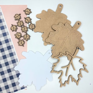 Mini album Fall Leave / / per scrapbooking/artigianato con la carta/e progetti fai-da-te.