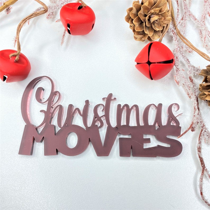 Christmas Classic Movies Acrylic Word Scrapbooking Sale For Embellishment