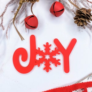 JOY Acrílico Palabra Embellecimiento / Para Scrapbooking / Fabricación de papel / Fabricación de tarjetas / Embellecimiento / BRICOLAJE