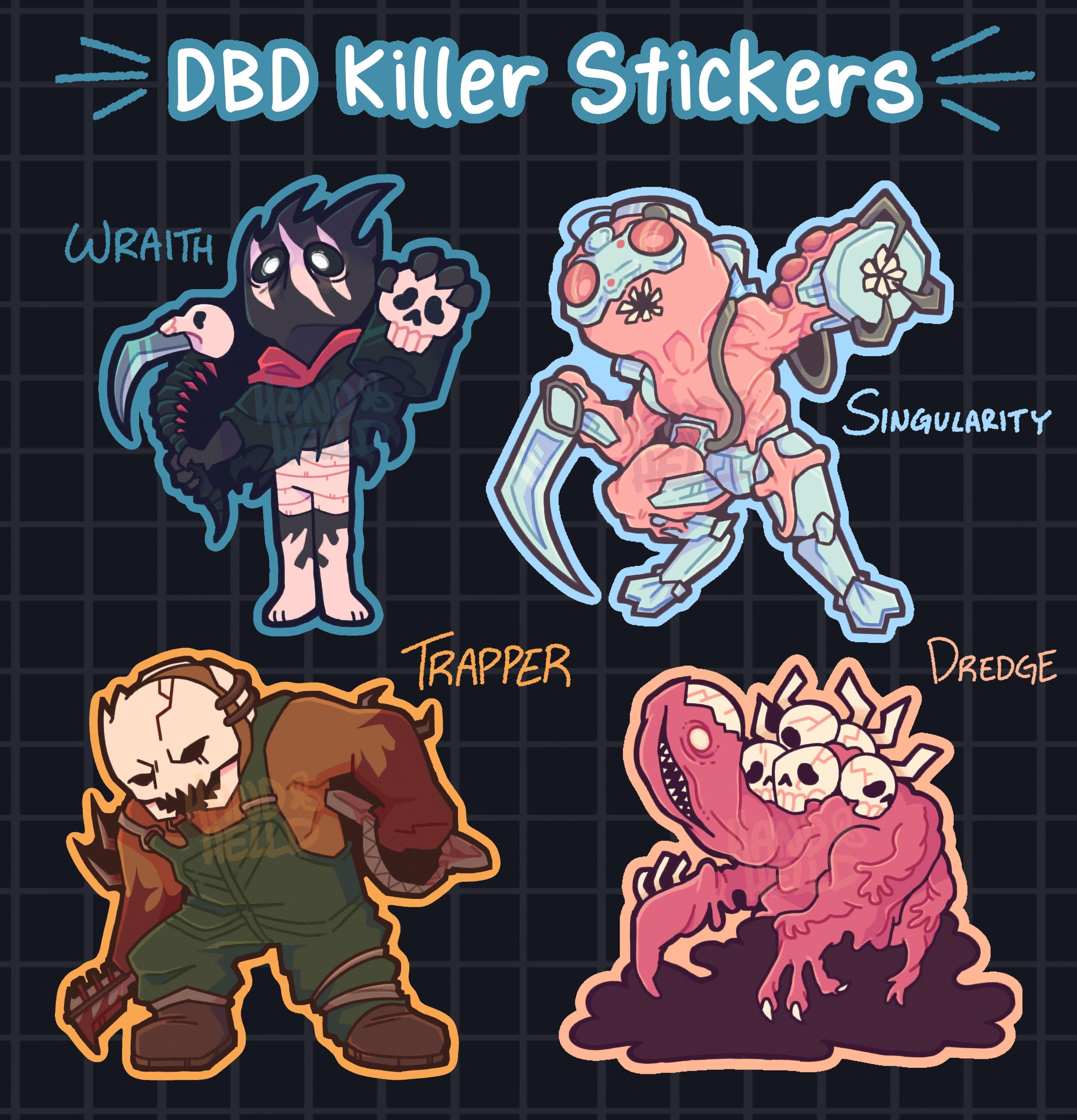 DBD Killer Stickers - Etsy