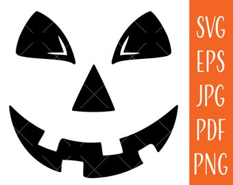 Svg Pumpkin 2 Halloween Jackolantern Svg Jack O Lantern Svg Png Dxf ...