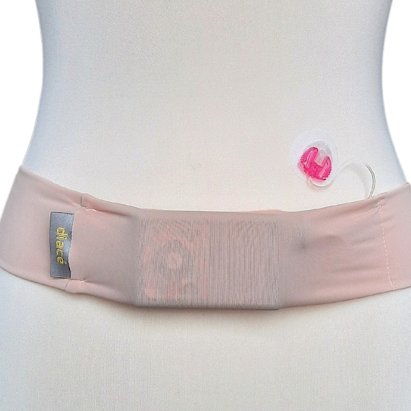 Comfortable Pump Band for Medtronic - Light Natural - Adjustable strap for extra comfort