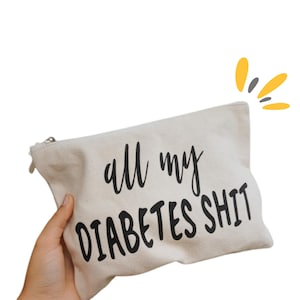 Easy Diabetes Bag - All My Diabetes Shit - Geräumig und stylisch