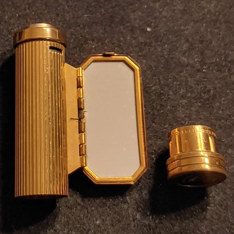 Vintage Limoges Mirrored Lipstick Case. Fragonard Signed Etsy 日本