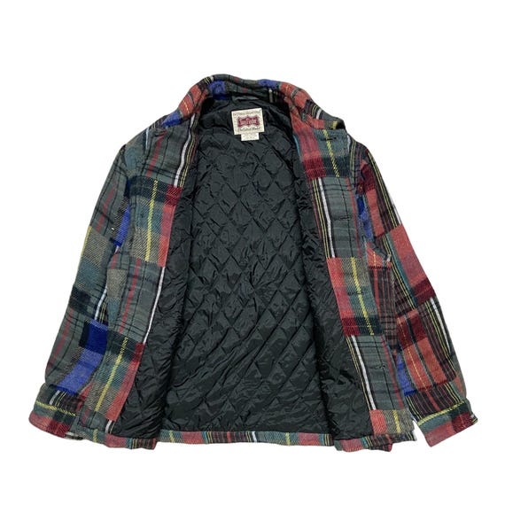 Vintage Tass Finder Patchwork Flannel Jacket - Etsy
