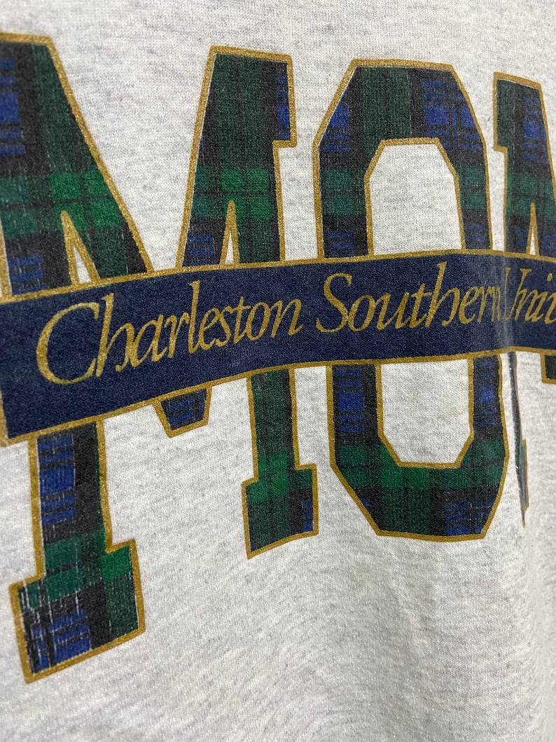 Vintage Charleston Southern University Sweatshirt Size M Etsy