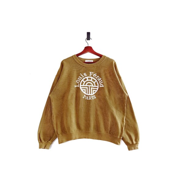 Vintage Louis Fèraud Paris Big Logo Crewneck Sweat