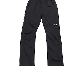 Large / 2000s Oakley Software Techwear Black Wide Leg Opium