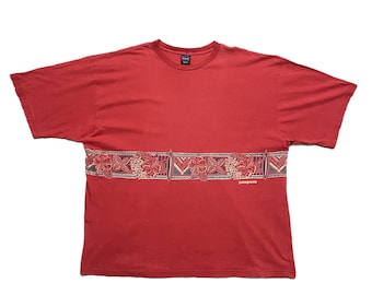 Patagonia Shirt Beneficial T's Vintage 90s Organic Cotton Aloha