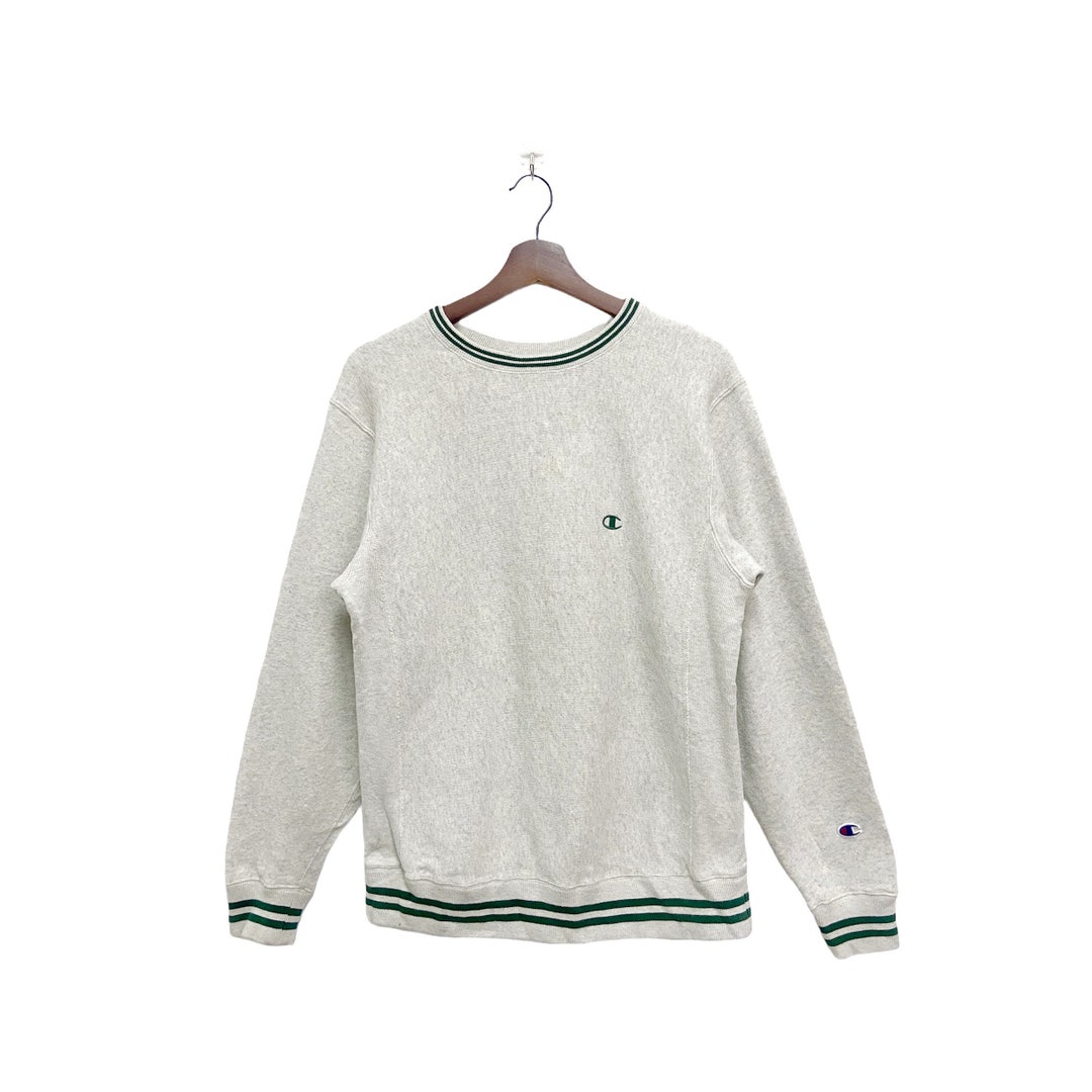 Vintage 90s Champion Reverse Weave Sweatshirt Grey Size M - Etsy