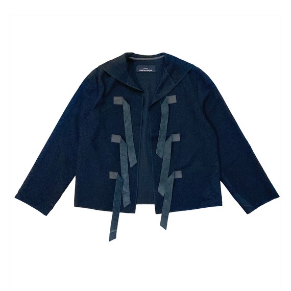 80's tricot COMME des GARÇONS jacket Rare!!!vintage Comme Des Garcons Tricot Wool Jacket - Etsy Hong Kong