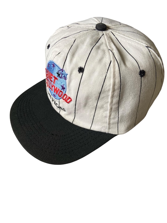 Vintage 90s Planet Hollywood Las Vegas Pinstripe Hat - Etsy