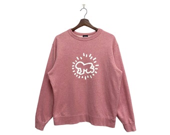 Sudadera vintage Keith Haring x Uniqlo talla M
