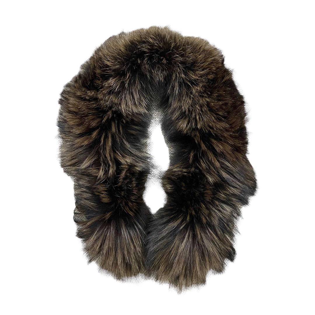 Vintage Givenchy Fox Fur Neck Warmer Wrap Etsy