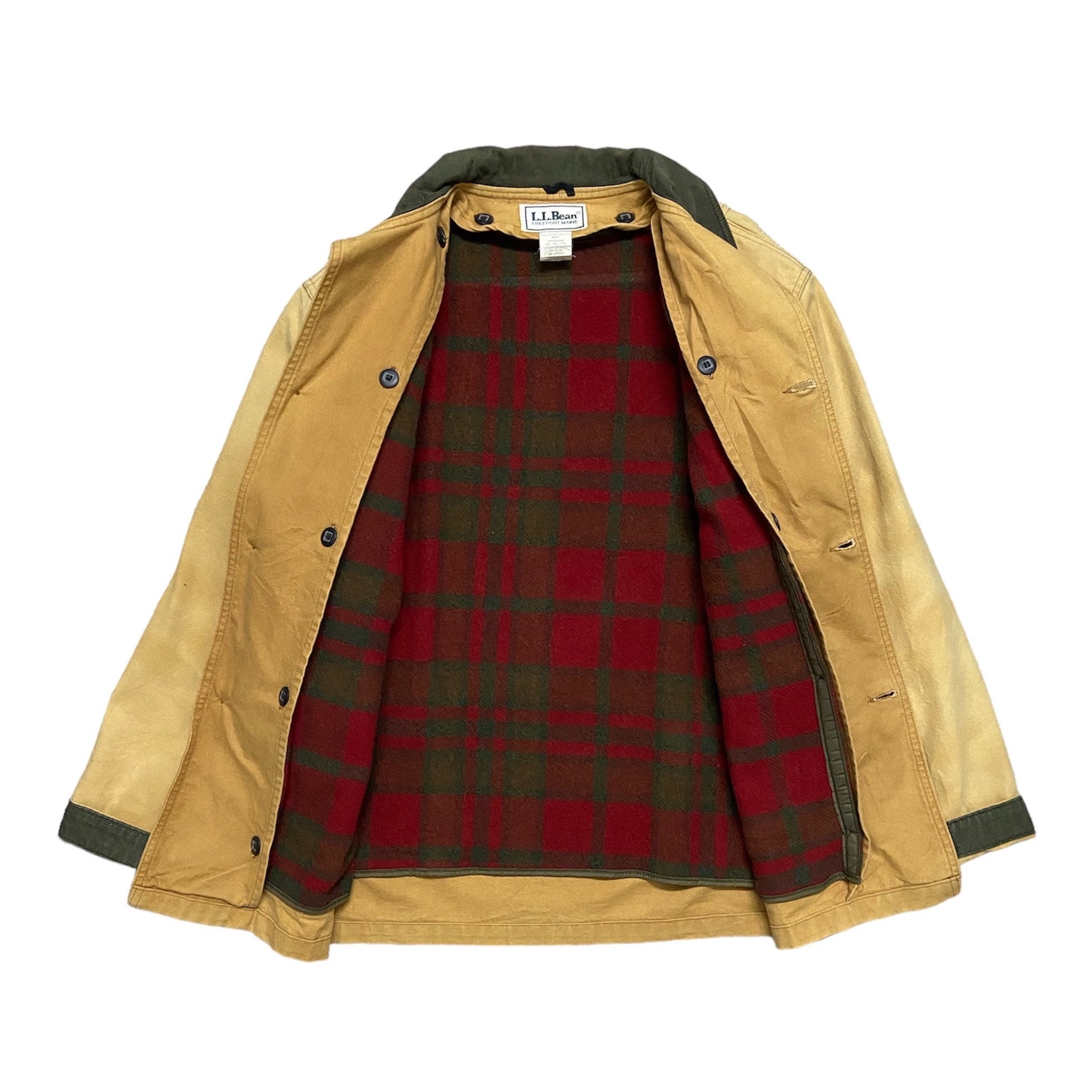 ビンテージ80s-90s LLBean スウェードヌバックコートジャケット 08118d9bef1c285bcc1b42dc56de4b