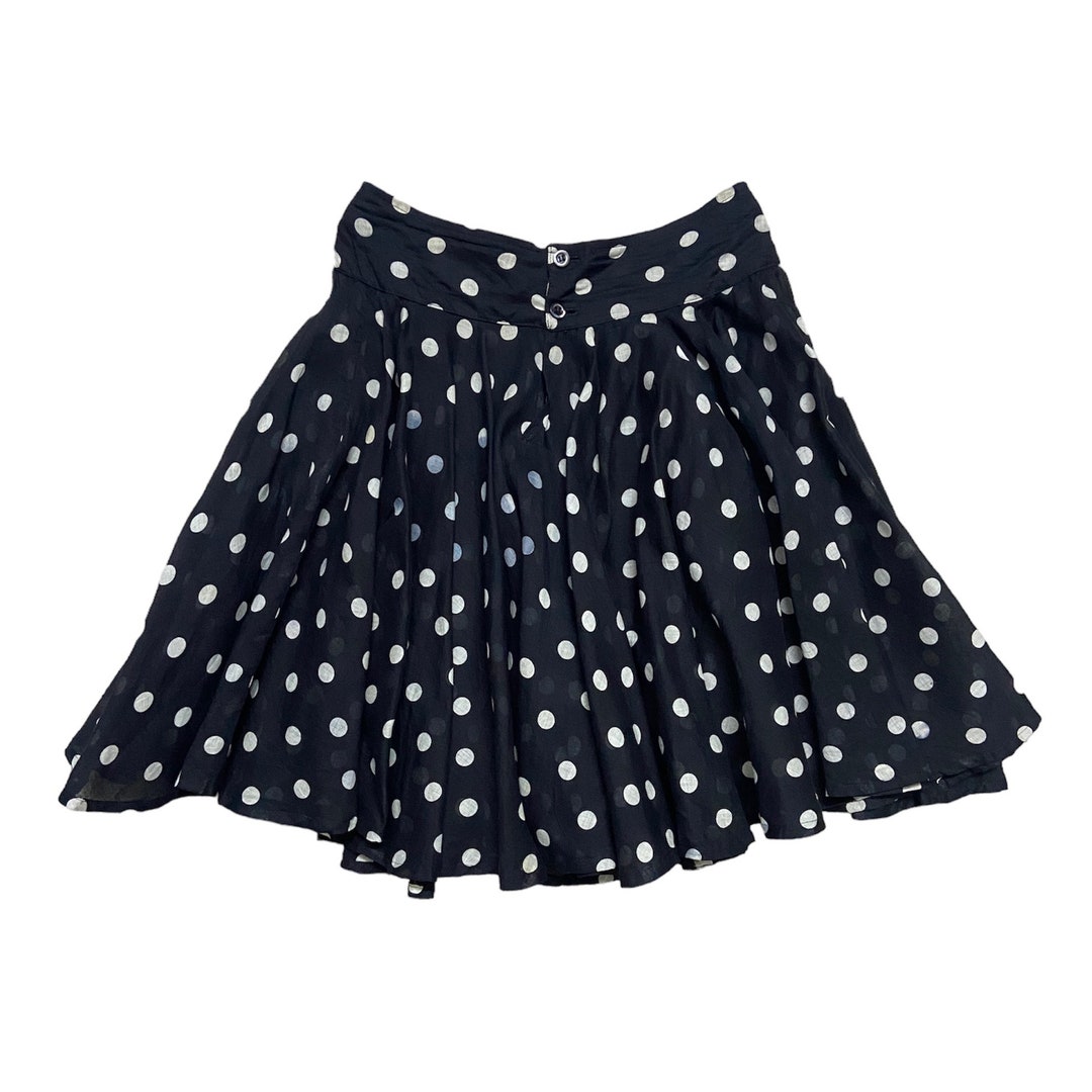 Kenzo Polkadot Wide Leg Mini Skirt - Etsy