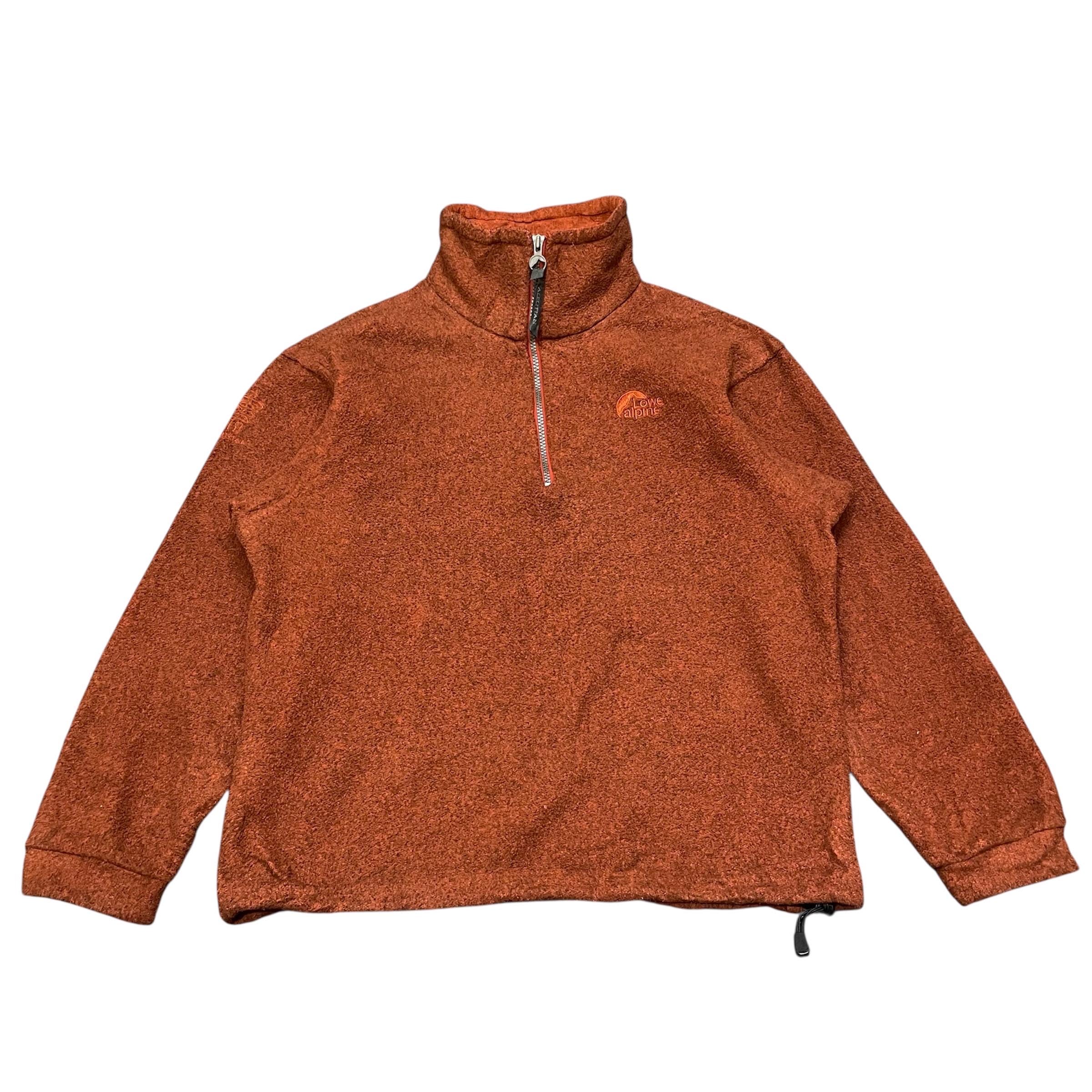 Années 90 vintage LOWE ALPINE Polartec pull polaire zip complet Taille L veste polaire d’hiver rétro fabriquée en Irlande