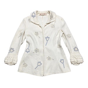 MARNI Flowers Embroidered Jacket