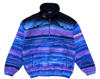 Rare!Vintage Salomon Mountains Fleece size L