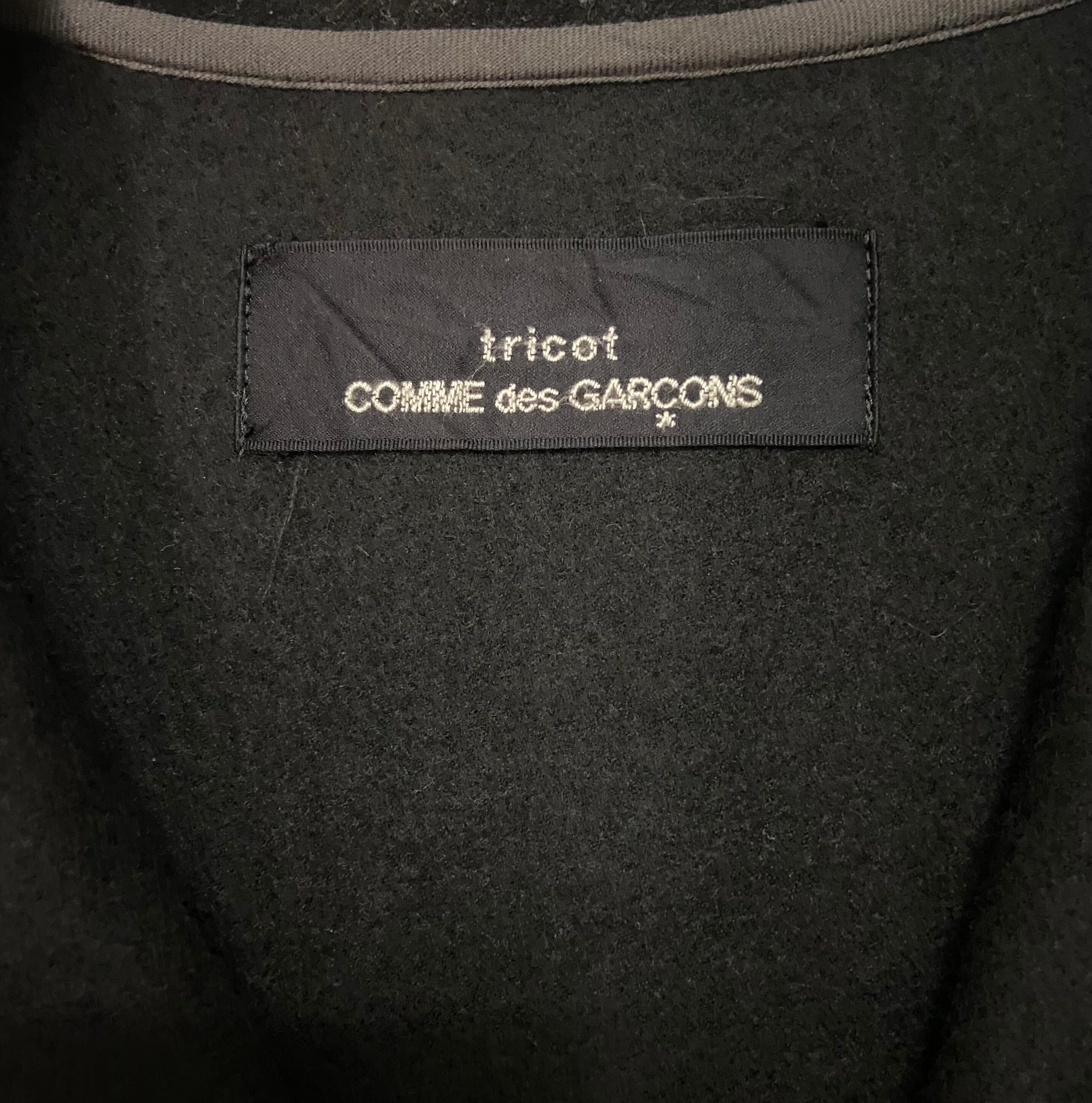 Rare!!!vintage Comme Des Garcons Tricot Wool Jacket - Etsy Canada