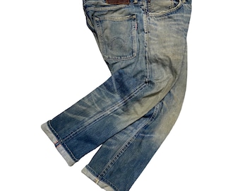 Vintage Edwin Selvedge Distressed Denim