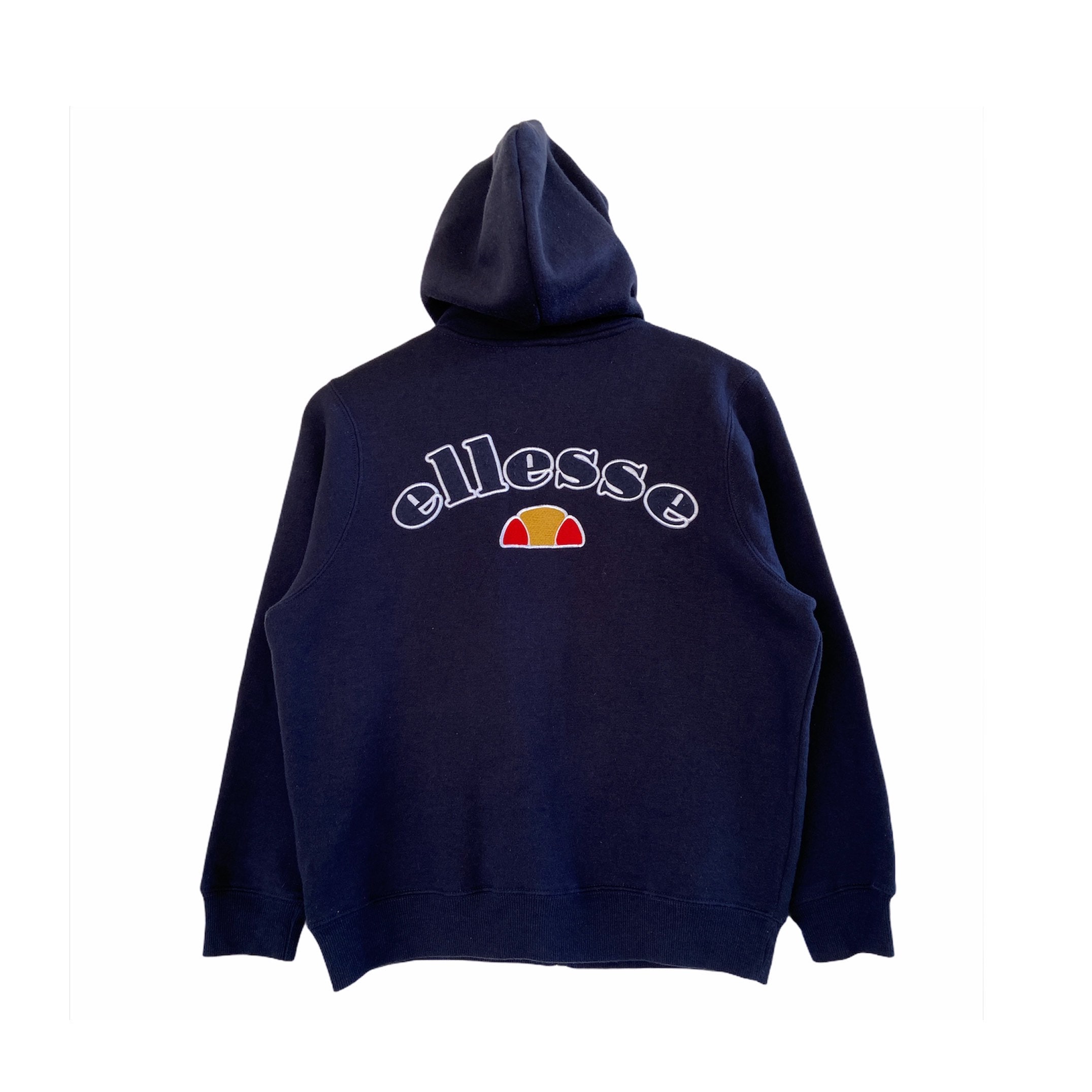 Ellesse Big Logo Embroidered Fullzip Hoodie - Etsy