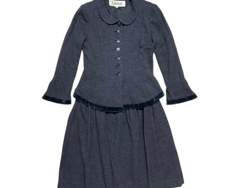 Traje vintage de bouclé de Chloè