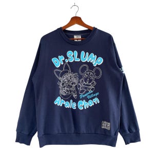 Arale Chan&Dr Slump Crewneck Sweatshirt size L