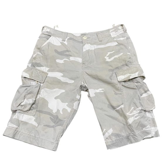 Graphpaper Military Cloth Over Shorts　白 Avirex LTD Snow Camo Cargo Shorts Vintage 90s Military Style Baggy