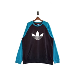 Adidas Trefoil Big Logo Raglan Sweatshirt image 1