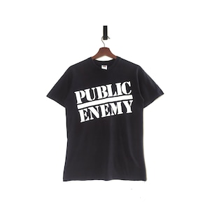 Vintage Public  Enemy Double Side Print Roundneck Tshirt