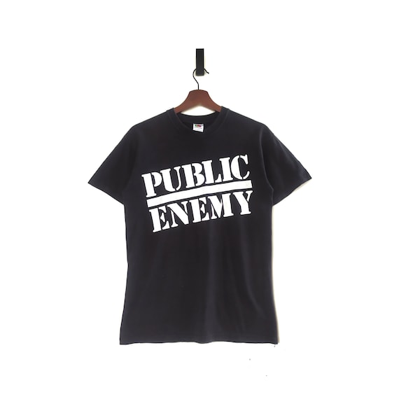 Vintage Public Enemy Double Side Print Roundneck
