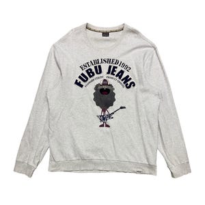 フブジーンズ クルーネック スウェットシャツ