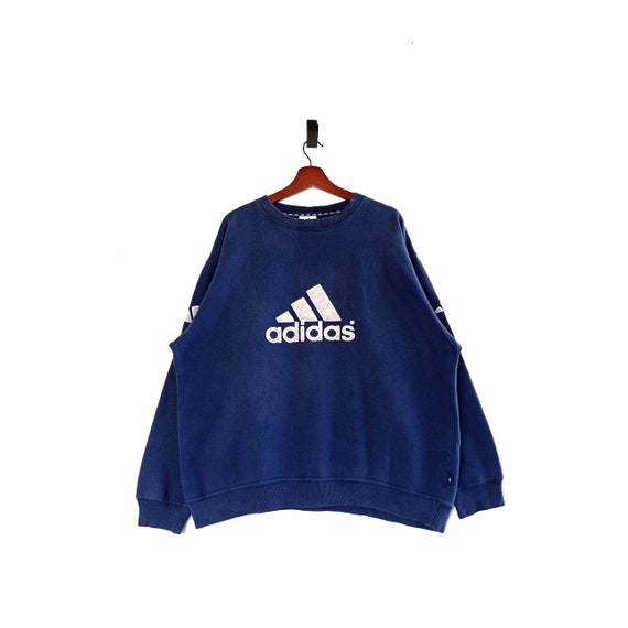 Vintage Adidas Equipment Big Logo Crewneck Pullove