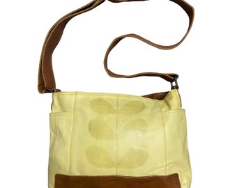 Orla Kiely Genuine Leather Crossbody Bag
