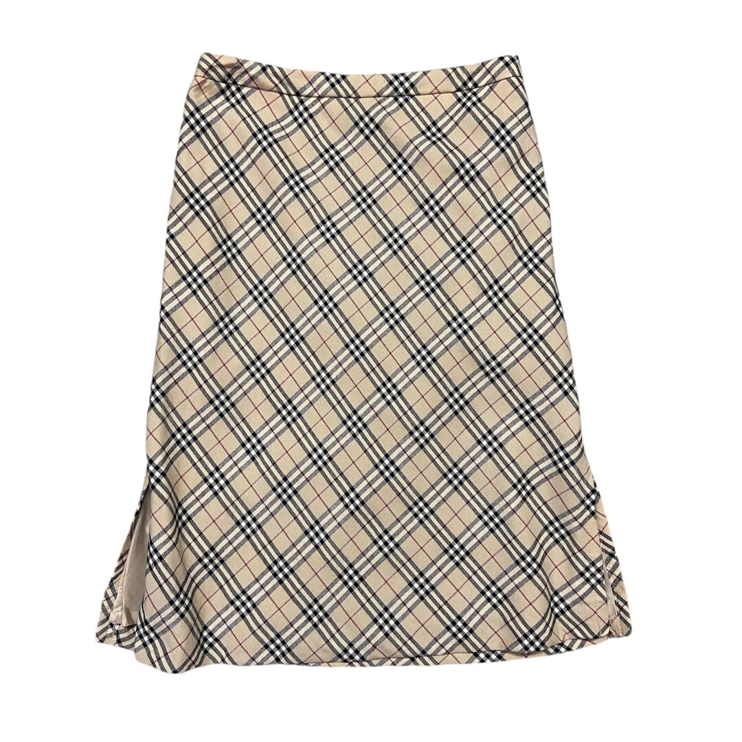 Burberry Blue Label Nova Check Midi Skirt - Etsy