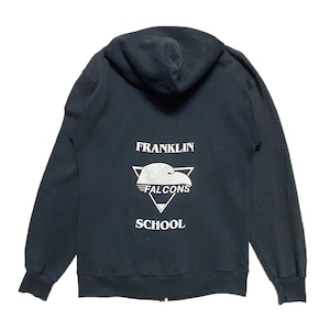 Vintage 80s Franklin Falcons School Hoodie Size M