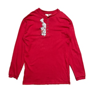 Vintage 90s 1001 Dalmatians Longsleeve Tshirt Size L