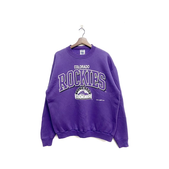 Colorado rockies crewneck sweatshirt discount