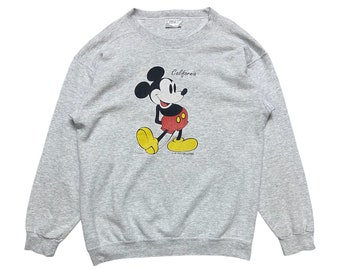 Felpa girocollo vintage Disney Topolino