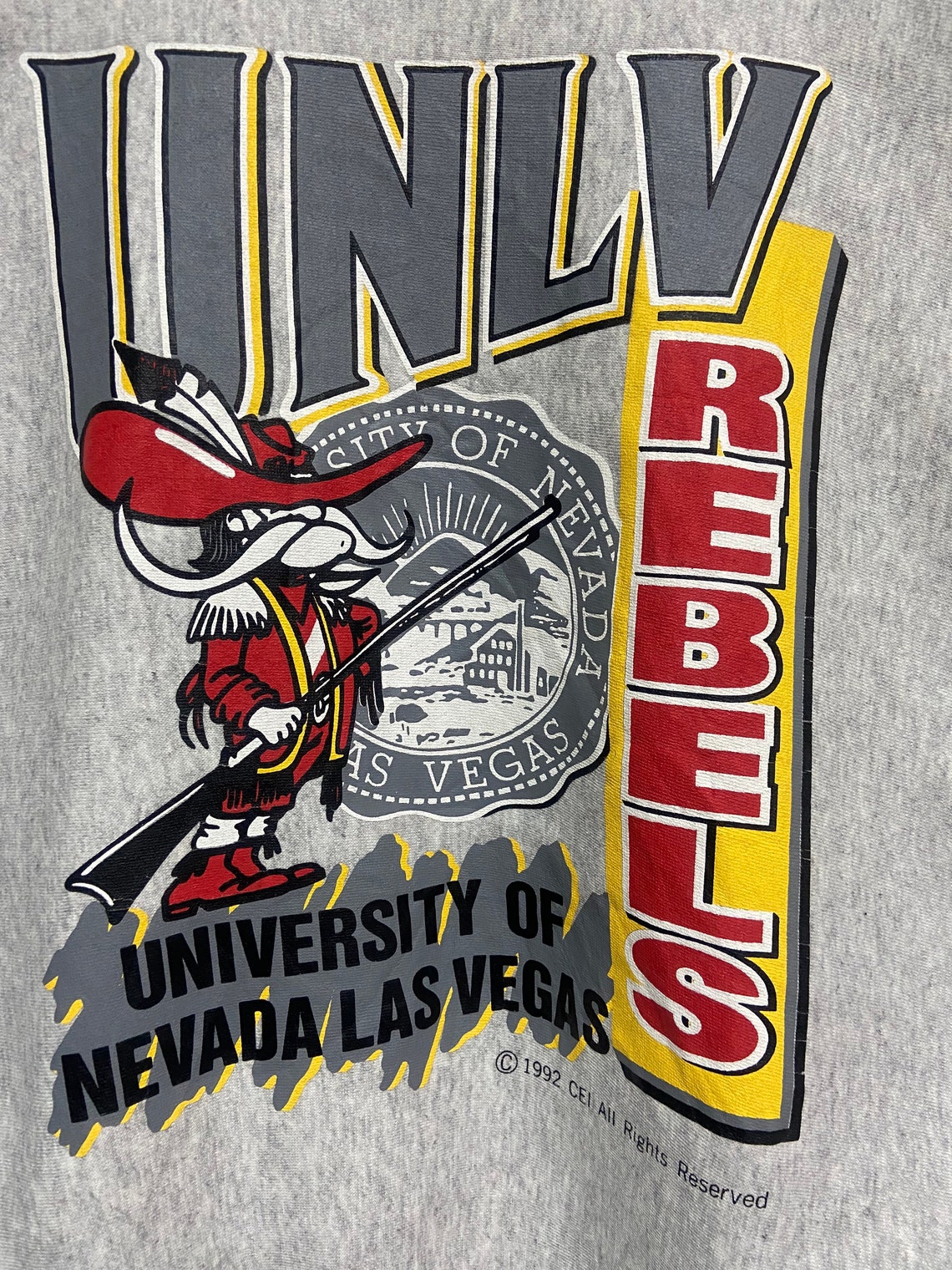 Vintage 90s University of Nevada Oversized Sweatshirt Size L - Etsy UK