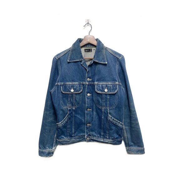 agnes b 90s vintage denim jacket archive Agnès b.: The Shop That