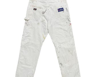 Vintage Dickies Paint Splattered Painters Pants Size 38 - Etsy