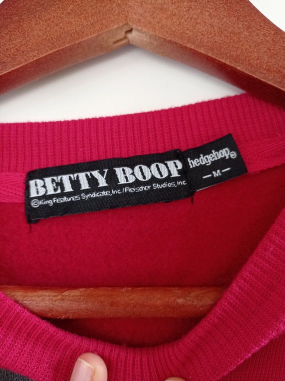 Vintage Betty Boop All Over Print Crewneck Sweats… - image 4