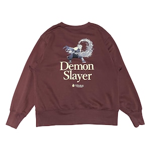 Demon Slayer Backhit Graphics Crewneck size S