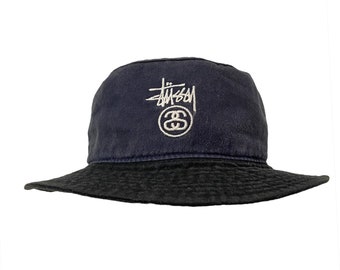 Vintage Stussy 2 Tone Bucket Hat