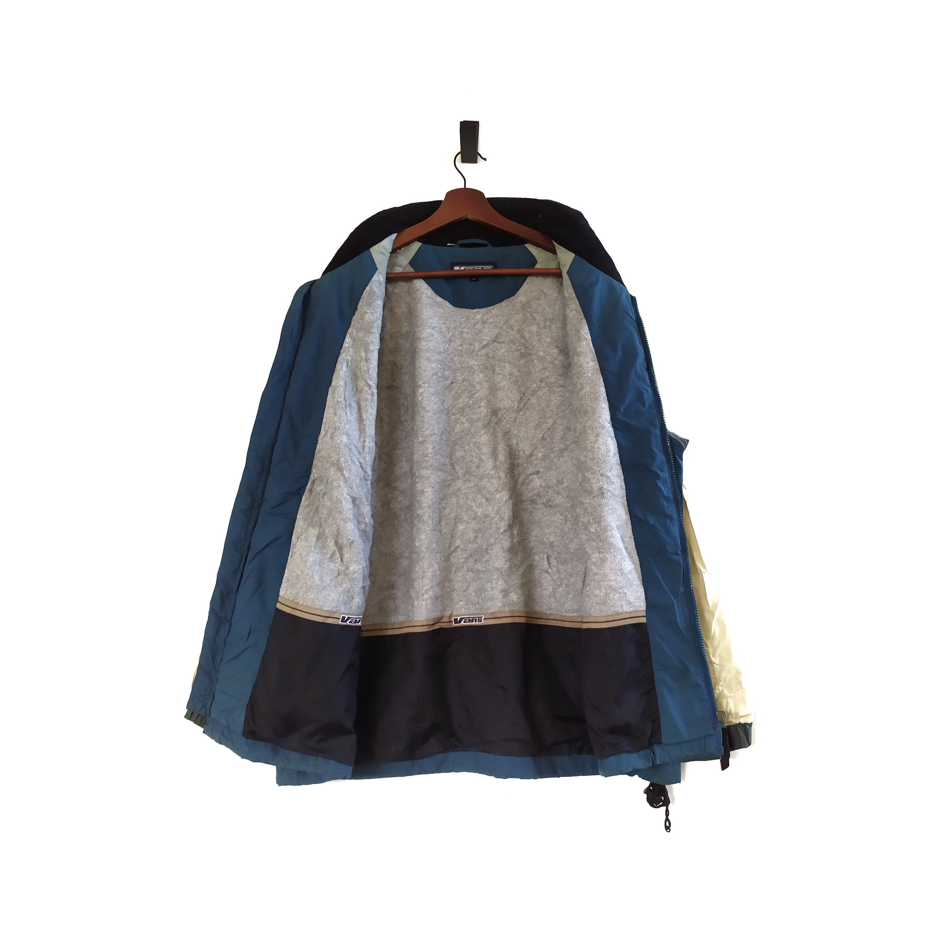 ジャケット・アウター vintage VANS reflecter down vest Vintage 90s Vans Skateboard Windbreaker Jacket - Etsy