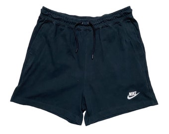 nike cotton shorts black
